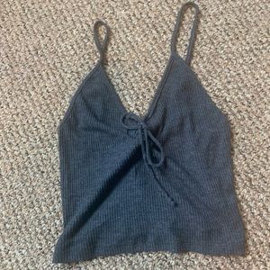 Gray Crop Top!